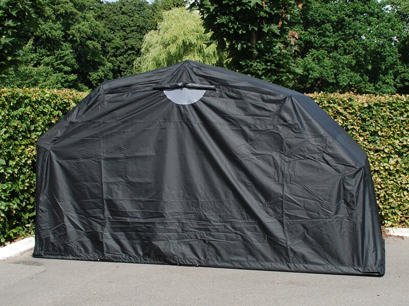 Dancover Faltgarage (Motorrad), 1,05x2,7x1,57m, Schwarz