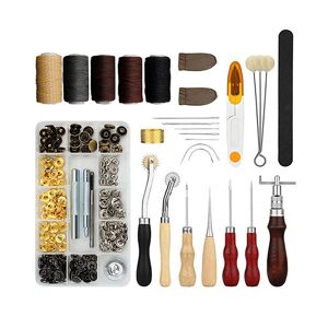 Generic Läderverktyg Sats / Handverktyg till Läder - 28 delar
