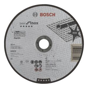 Bosch Skæreskive A46v Inox 180x1,6mm Lige - 2608603498