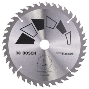 Bosch Rundsavsklinge Stand Ø170x2.2x20/16mm T40 - 2609256813