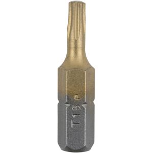 Bosch Bits T15 25mm 1/4 Titan 2stk - 2609255941