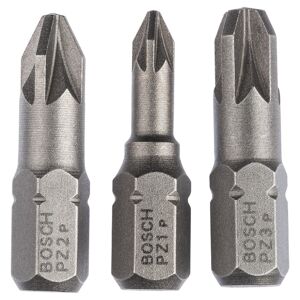 Bosch Bits Pz1/2/3 L:25mm 3 Stk - 2607001753