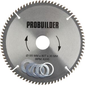 Probuilder Klinge, 185x30x2 Mm, T80