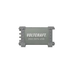 VOLTCRAFT DSO-3074 USB-oscilloskop 70 MHz 4-kanals 250 MSa/s 16 kpts 8 Bit Digital hukommelse (DSO), Spectrum-analysator 1 stk