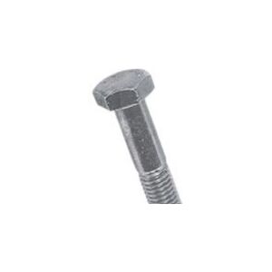 BOSSARD 6kt bolt M16x65 8.8 - FZV DIN 931 6kt skruer delgevind stål 8.8 25 stk