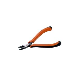 Bahco Finmekanisk spidstang, 9 mm, 2,44 cm, 6,8 mm, Polypropylen (PP), Termoplast, Sort, Orange, 130 mm