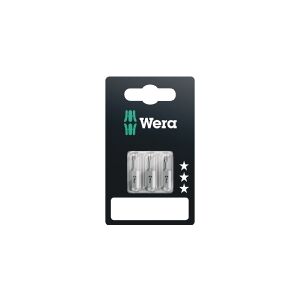 Wera 05073344001, 3 stk, Hex (metric), 2,2.5,3 mm, 840/1 Z Hex-Plus 1 x 2.0x25  1 x 2.5x25  1 x 3.0x25, CE, GS, DVE, Blister