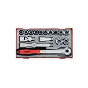 Teng Tools 1/2 socket wrench set 18pcs. (39180203)