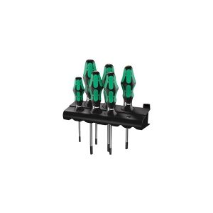 WERA WERK Wera Kraftform Plus 367/6 TORX HF - Skruetrækkersæt - 6 stykker - i bakke