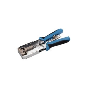 Netrack Modular Crimping Tool RJ45 8p+6p+4p+AMP Cat. 6, Pressure Control - Krimpudstyr