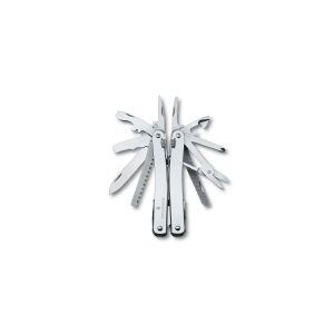 Victorinox Swiss Tool Spirit X Plus Ratchet, Rustfrit stål, Læder, Rustfrit stål, 105 mm, 18 mm, 210 g