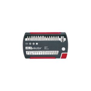 Wiha 7948-005, 31 stk, Hexadecimal (britisk), Phillips, Stjerneskruetrækker, Åbning, Torx, PH 1, PH 2, PH 3, PZ 1, PZ 2, PZ 3, 4.5,5.5,6.5 mm, T10, T15, T20, T25, T30, T40