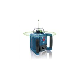 Bosch Powertools Bosch rotation laser GRL 300 HVG Professional, with holder (blue, case, green laser line)