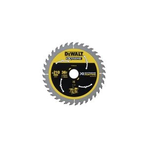 Rundsavsklinge HM 210x30x1,8 mm Z36 WZ/FZ 20° til DEWALT batteridrevet bordrundsav HM 210x30x1,8 mm Z36 WZ/FZ 20° til DEWALT batteridrevet bordrundsav