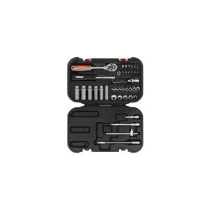 STHOR Socket wrench set 1/4 42pcs (58641)
