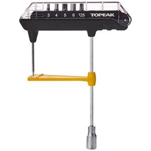 TOPEAK TPS-SP07 Combo Torq Wrench Werkzeugset , Mehrfarbig (Black/Silver), One Size,