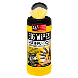 Big Wipes 80stk Antibakterielle Servietter - 80stk