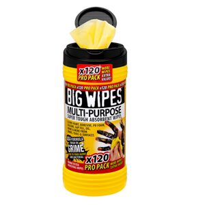 Big Wipes Antibakterielle Servietter - 120stk