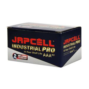 Japcell Industrial Pro Batteri, Aaa/lr03, 40 Stk.