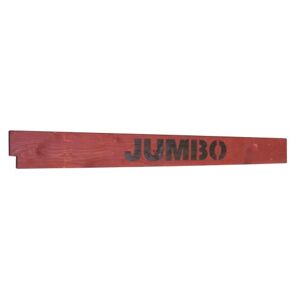 Jumbo Fodliste Rød T/270 Cm 227,5cm