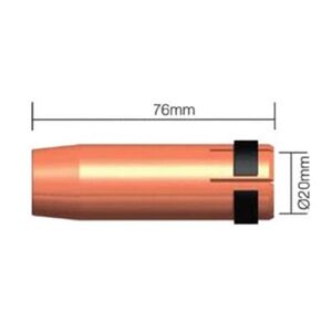 Gaskop Ms300/501w Konisk Ø16,6