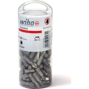 Wiha Torx Bits 25mm, Torx 20, 100 Stk.