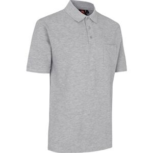 Polo-Shirt  Gråmelange     4xl