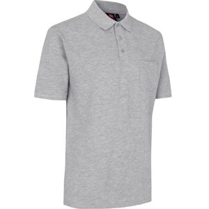 ID Identity Polo-Shirt  Gråmelange     Xxl