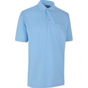 ID Identity Poloshirt M/lomme L.Blå Xl