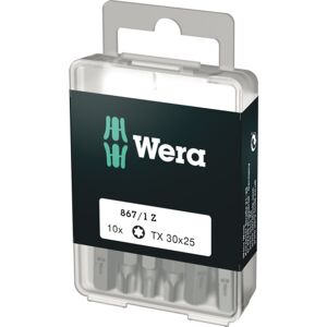 Wera Bits Tx 30, 25 Mm, 867/1 Z Diy, 10 Stk.