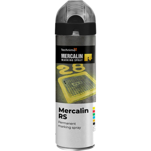 Mercalin® Rs Mærkespray 500 Ml, Sort