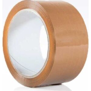 Pakketape Pvc  Brun 66mx50mm