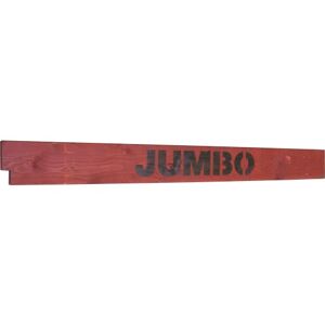 Jumbo Fodliste Rød T/smal L. 174,6cm