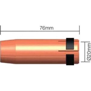 Gaskop Ms300/501w Konisk Ø16,6