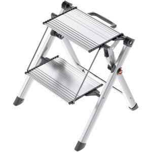 Hailo trappestige med 2 trin Mini Comfort 45 cm aluminium 4310-100