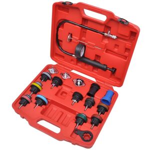 vidaXL Radiator tryktest kit, 18 dele