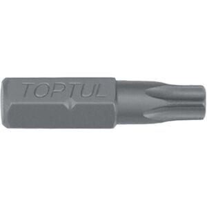 Punta destornillador hexagonal TORX TAMPER TOPTUL 1/4 