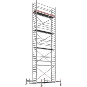Layher Andamio rodante universal, modelo estándar, altura de andamio 9,61 m