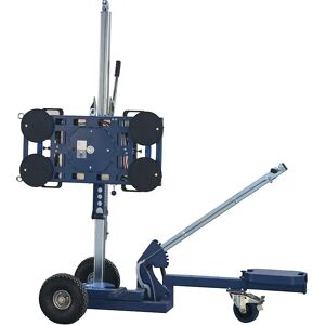 Bohle Aparato elevador LIFTMASTER, equipo de ventosas manual con circuito doble, con giro de 360°, carga máx. 180 kg, Ø de los discos 220 mm