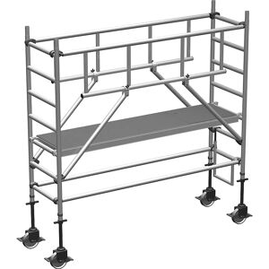 ZARGES Andamio rodante S-PLUS, plataforma 1,80 x 0,60 m, altura de trabajo 3,40 m