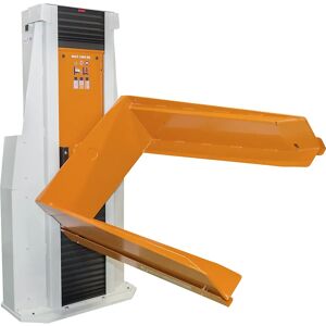 Edmolift Elevador de palets, con doble inclinación a 40°, margen de elevación 50 - 930 mm, carga máx. 1500 kg