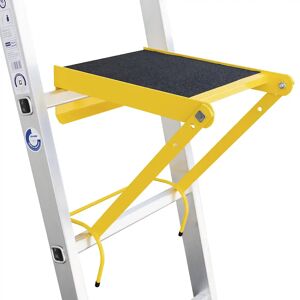 MUNK Superficie de apoyo colgante R13, para escaleras con peldaños estrechos, con recubrimiento en polvo, L x A 375 x 282 mm