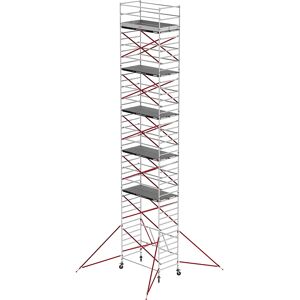 Altrex Andamio rodante RS TOWER 55, plataforma de madera, longitud 3,05 m, altura de trabajo 13,80 m