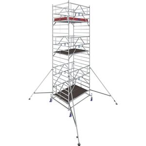 KRAUSE Andamio rodante STABILO Serie 50, longitud de la plataforma 2,50 m, altura de trabajo 7,40 m