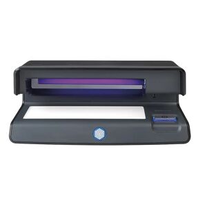 Safescan Detector de billetes falsos, 70, con LED de luz blanca y bombilla UV