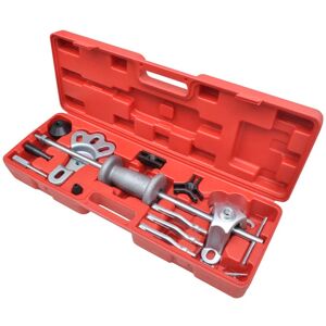 vidaXL Set de herramientas martillo deslizante/tirador 16 piezas