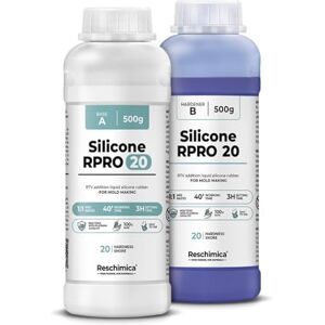 R PRO TECH 45 Caucho líquido transparente para bisutería ( 1 kg)