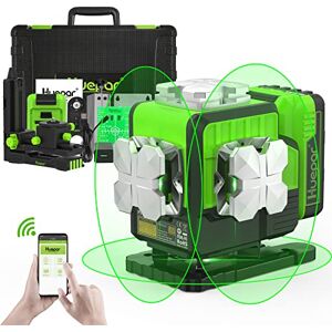 Huepar GF360G 3x360 Nivel Láser Verde 45m,MODO DE PULSO, USB, 3D Láseres de  12 Líneas, Autonivelador Línea Cruzado, Conmutables 360  Vertical/Horizontal, 360 Base Magnético : : Bricolaje y  herramientas