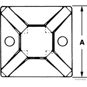 HERTH+BUSS ELPARTS Abrazadera (Ref: 50265714)