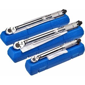 BT Ingenieros Pack de Llaves dinamométricas 1/4”, 3/8” & 1/2”. 5 - 210 Nm